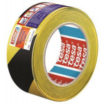 Značkovací páska na podlahy "Professional Premium 4169", černá/žlutá, 50 mm x 33 m, TESA 04169-00063