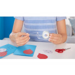 Lepicí páska "Tesafilm 57912", oboustranná, s odvíječem, 12 mm x 7,5 m, TESA