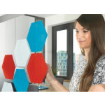 Samolepicí polštářky "Track 59408", průhledné, 72 ks, oboustranné, TESA