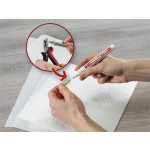 Lakový popisovač "750", červená, 2-4mm, EDDING