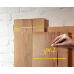 Průmyslový pastový popisovač "950", žlutá, 10mm, kuželový hrot, EDDING