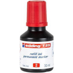 Náplň do permanentního popisovače "MTK 25", červená, EDDING