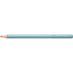 Grafitová tužka "Sparkle Jumbo", metalická modrá, B, trojhranná, FABER-CASTELL 111662