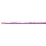 Grafitová tužka "Sparkle Jumbo", metalická fialová, B, trojhranná, FABER-CASTELL 111663