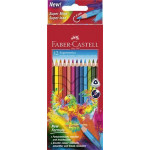 Barevné pastelky "Parrot", 12 barev, šestihranné, FABER-CASTELL