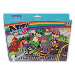 Fixy "Arti Kids", sada 24 barev, GRANIT