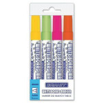 Popisovače na bílou tabuli "M460", sada 4 barev, 2-3 mm, GRANIT