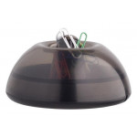 Zásobník na sponky magnetický,  ICO "Lux", šedý-dýmový