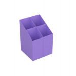 Stojánek na psací potřeby, fialová, ICO 9570009012