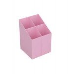 Stojánek na psací potřeby, pastelově růžová, ICO 9570009009