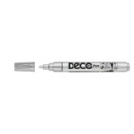 Lakový popisovač "Decomaker", stříbrná, 2-4mm, ICO