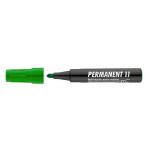 Permanentní popisovač "Permanent 11", zelená, 1-3mm, kuželový hrot, ICO