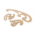 Křivítko sada, plastové, KOH-I-NOOR