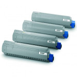 OKI originální toner 44059107, cyan, 8000str.