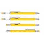 Kuličkové pero, žlutá, multitasking, se stylusem, TROIKA