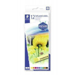 Pastelové křídy "Design Journey", sada, 12 barev, STAEDTLER