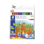 Fixy, sada, 12 barev, 1 mm, STAEDTLER