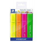 Zvýrazňovač "Textsurfer classic 364", 4 barvy, 1-5mm, STAEDTLER
