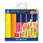 Zvýrazňovač "Textsurfer classic 364", 4+2, 1-5 mm, STAEDTLER 364 SWP6P