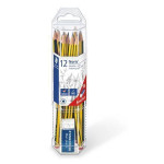 Grafitová tužka "Noris" sada + pryž zdarma, HB, šestihranná, STAEDTLER