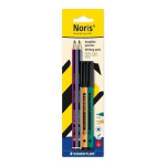 Grafitová tužka "Noris colour edition set", 2 ks+oranžový a zelený fix, HB, sada, STAEDTLER 61 BK4-2