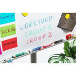 Popisovač na bílou tabuli a flipchart "MARKdry", červená, STABILO 648/40