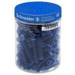 Inkoustové bombičky, královsky modrá, 100 ks, SCHNEIDER 6803