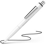 Kuličkové pero "K3", černá, 0,5mm, stiskací mechanismus, SCHNEIDER