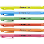 Zvýrazňovač "Flash", modrá, 1-3,5 mm, STABILO