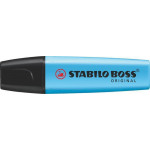 Zvýrazňovač "BOSS original", modrá, 2-5mm, STABILO