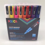 Akrylový popisovač "Posca PC-3M", sada, 16 barev, 0,9-1,3 mm, UNI 2UPC3M16DB