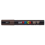 Akrylový popisovač "Posca PC-5M", tmavě hnědá, 1,8-2,5 mm, UNI 300046000