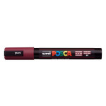 Akrylový popisovač "Posca PC-5M", vínově červená, 1,8-2,5 mm, UNI 2UPC5MFP