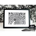 Popisovač, černá, 0,2 mm, UNI PIN