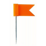 Připínáčky s vlajkou, mix barev, WEDO