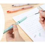 Kuličkové pero "Jimnie Biotube", modrá, 0,24 mm, stiskací, ZEBRA 54549