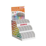 Displej "P15", prázdný, PVC, 17 x 19 x 33 cm, ZEBRA 986