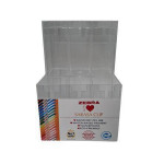 Displej "Sarasa P-06M", prázdný, akryl, 11 x 6,6 x 14,8 cm, ZEBRA 946