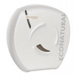 Zásobník na toaletní papír "EcoNatural Flow Jumbo", bílá, 35,7 x 35,2 x 14,2 cm, LUCART 892518