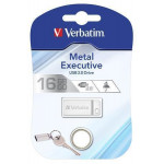USB flash disk "Executive Metal", 16GB, USB 2.0,  VERBATIM