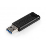 16GB USB Flash 2.0, 10/4MB/sec, PenStripe, VERBATIM, černý
