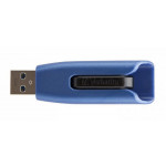 USB flash disk "V3 MAX", modrá-černá, 32GB, USB 3.0, 175/80MB/sec, VERBATIM