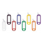 Klíčové závěsy, 8 barev, WEDO, balení po 100 kusech