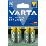 Nabíjecí baterie, AA, tužková, recyklovaná, 4x2100 mAh, VARTA