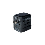 Cestovní adaptér "UTA-01", univerzální, 2x USB, VERBATIM 49543