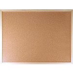 Korková tabule, 90x120cm, dřevěný rám, VICTORIA