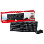 Genius KM-8101 COPILOT sada klávesnice bezdrátová CZ/SK, černá s bezdrátovou optickou myší, 1x AAA, 1x AA, multimediální, nízkopro