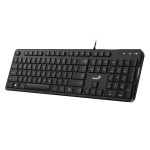 Genius Slimstar M200 klávesnice drátová (USB) CZ/SK, černá