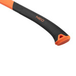 NEO TOOLS Sekera 1500 g, se sklolaminátovou násadou 27-124, celková hmotnost 950g, hmotnost hlavy 700g, délka sekery 44.5cm