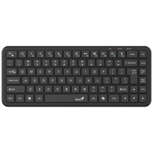 GENIUS LuxeMate Q7170BT Wireless/ duální BT+2,4GHz/ Copilot/ USB/ černá/ CZ+SK layout/ Android/ Smart TV